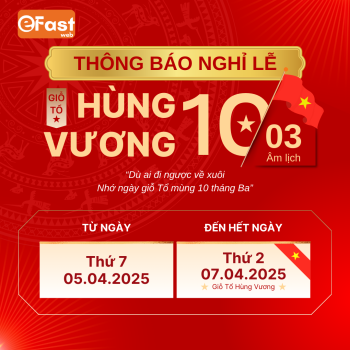 Thông Báo Lịch Nghỉ Giỗ Tổ Hùng Vương